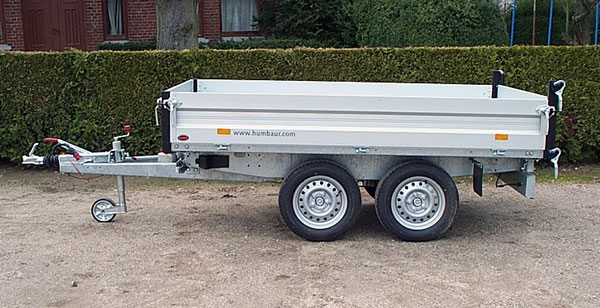 Humbaur Garant Heckkipper 2600 kg GG mit Alubordw�nden