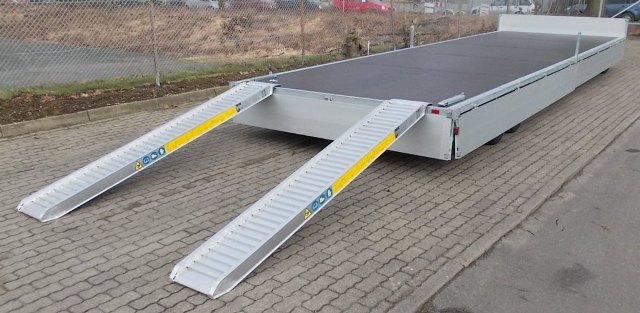 Humbaur HD 358124 - 3Achs mit Rampen in Schubladen