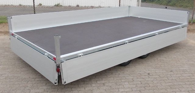 Humbaur HN 254118 Black Edition mit niedrigem Fahrwerk, 2500kg , Lademaße LxBxH 410x185x35, Einmaliger Abverkaufspreis