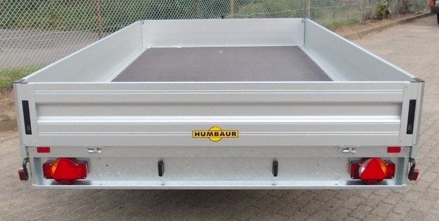 Humbaur HN 254118 Black Edition mit niedrigem Fahrwerk, 2500kg , Lademaße LxBxH 410x185x35, Einmaliger Abverkaufspreis