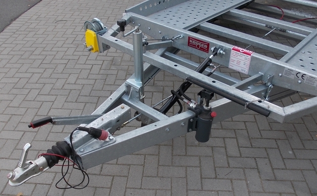 Humbaur HOCKENHEIM 304119, hydraulisch kippbar mit Winde