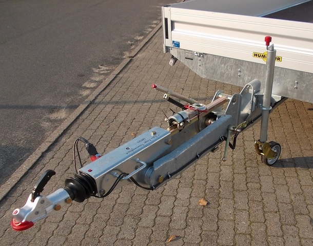 Humbaur HT 354121 HV höhenverstellbare Zugeinrichtung, DIN-Zugöse lose begelegt