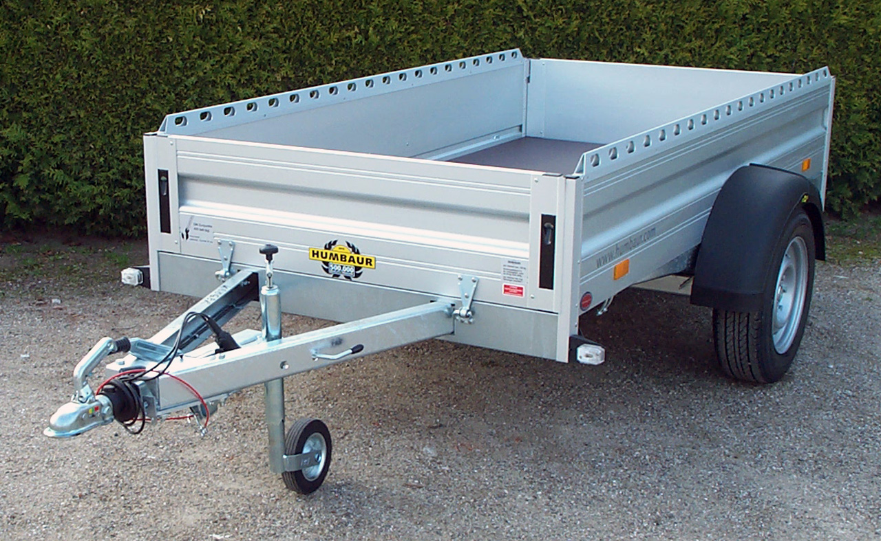 Humbaur Ha 132513 Mit Bugklappe Und Lochreling Pkw Anhanger Von Kroger Fahrzeugbau Anhanger Gunstig Kaufen