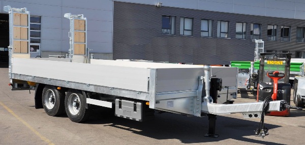 Humbaur HBT 105224 BS 10,5t GG, mit stehenden Rampen