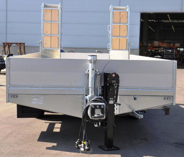 Humbaur HBT 105224 BS 10,5t GG, mit stehenden Rampen