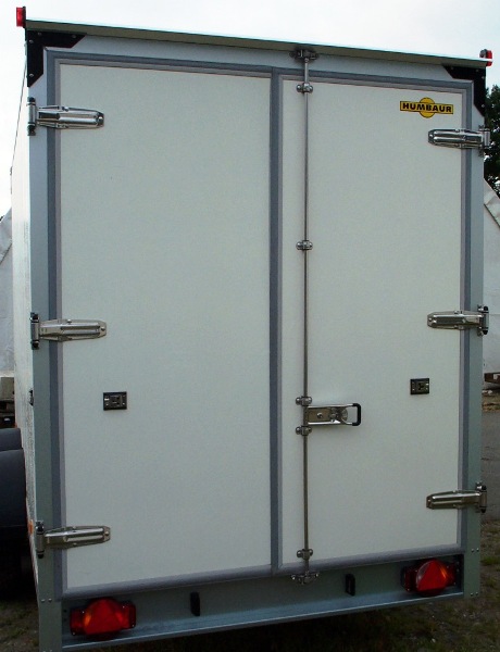 Humbaur HK 304218 20 PF30 RA, 3000kg zGG, 419x173x189, 30mm Sandwichaufbau mit Doppelflügeltür, Einmaliger Abverkaufspreis