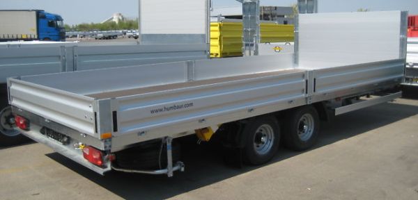 Humbaur HT 106224; Tandem- Pritschenanhänger; 10,5t zGG