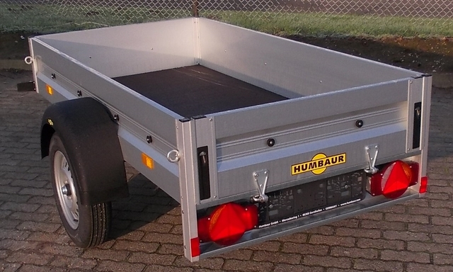 Humbaur Startrailer H 752010 mit Alubordwnden, 750KG zGG, 205x110x30cm,   Einmaliger Abverkaufspreis