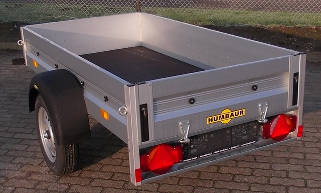 Humbaur Startrailer H 752010 mit Alubordwnden, 750KG zGG, 205x110x30cm