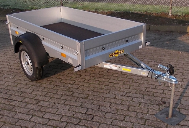 Humbaur Startrailer H 752010 mit Alubordwnden, 750KG zGG, 205x110x30cm