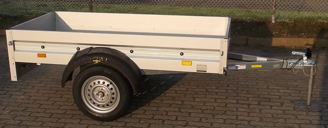 Humbaur Startrailer H 752010 mit Alubordwnden, 750KG zGG, 205x110x30cm