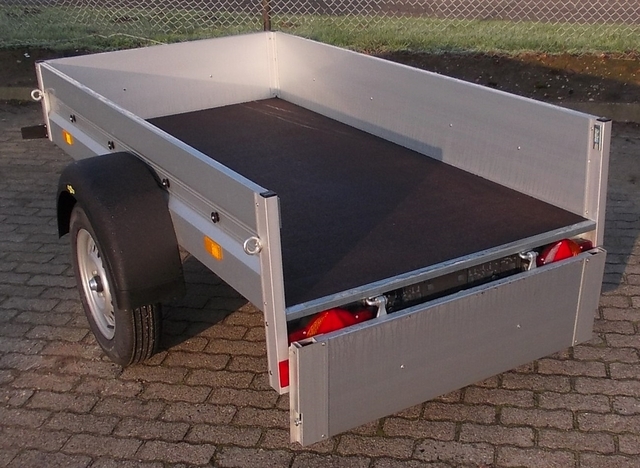 Humbaur Startrailer H 752010 mit Alubordwnden, 750KG zGG, 205x110x30cm,   Einmaliger Abverkaufspreis
