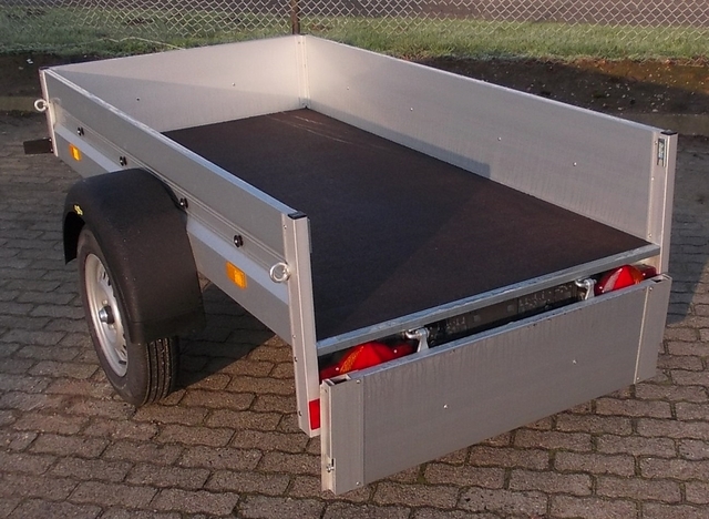 Humbaur Startrailer H 752010 mit Alubordwnden, 750KG zGG, 205x110x30cm