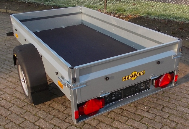 Humbaur Steely mit Stahlbordwänden, 750kg 205x110cm, Einmaliger Abverkaufspreis