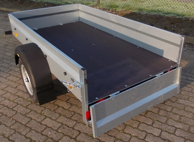 Humbaur Steely mit Stahlbordwänden, 750kg 205x110cm, Einmaliger Abverkaufspreis