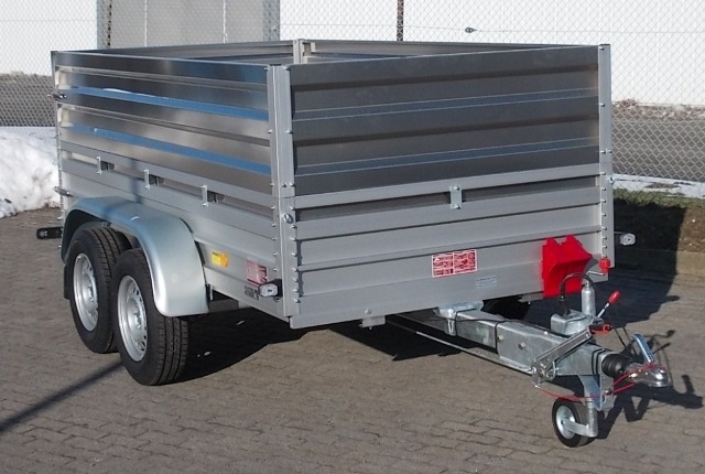 Koch 150.300.26 mit Original Alu-Aufsatzbordwänden 50cm hoch