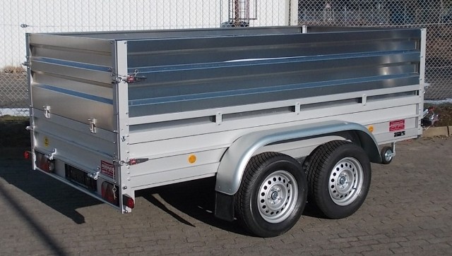 Koch 150.300.26 mit Original Alu-Aufsatzbordwänden 50cm hoch