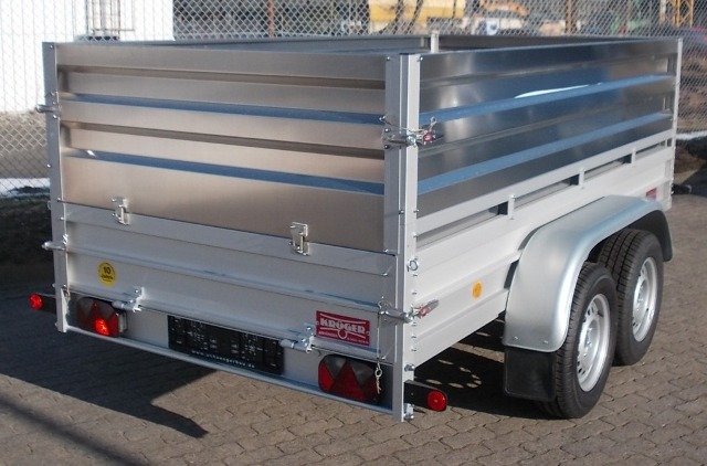 Koch 150.300.26 mit Original Alu-Aufsatzbordwänden 50cm hoch