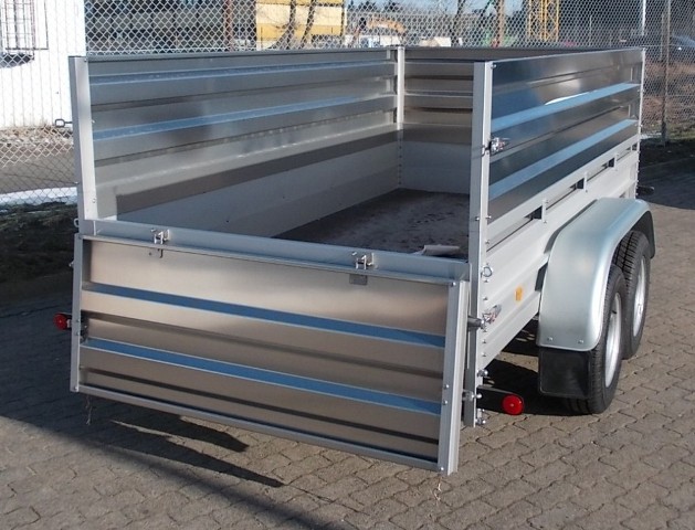 Koch 150.300.26 mit Original Alu-Aufsatzbordwänden 50cm hoch