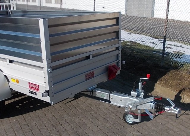 Koch 150.300.26 mit Original Alu-Aufsatzbordwänden 50cm hoch