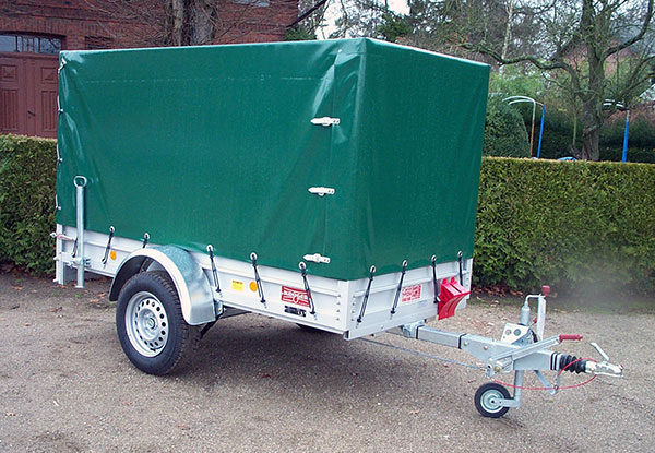 Koch 125.250.13 mit Hochplane 140cm Innenh�he + 1x Heckst�tze