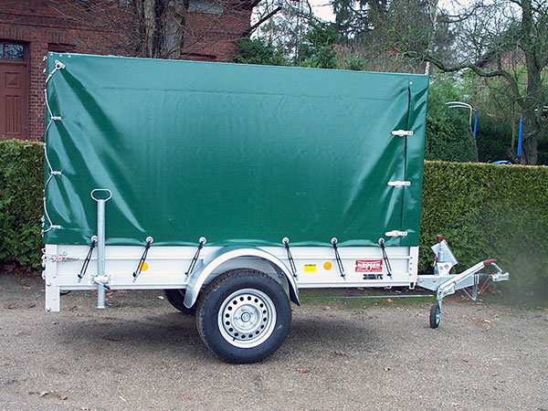 Koch 125.250.13 mit Hochplane 140cm Innenh�he + 1x Heckst�tze