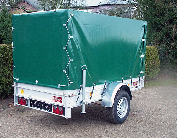 Koch 125.250.13 mit Hochplane 140cm Innenh�he + 1x Heckst�tze