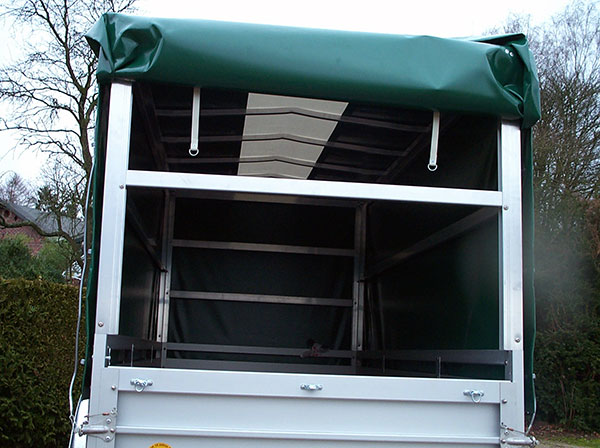 Koch 125.250.13 mit Hochplane 140cm Innenh�he + 1x Heckst�tze