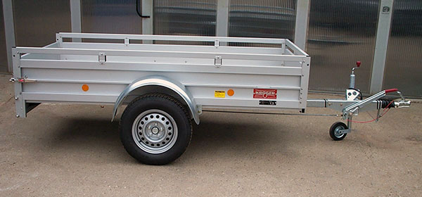 Koch 125.250.13 mit Hochplane 140cm Innenh�he + 1x Heckst�tze