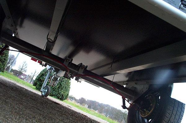 Koch 125.250.13 mit Hochplane 140cm Innenh�he + 1x Heckst�tze