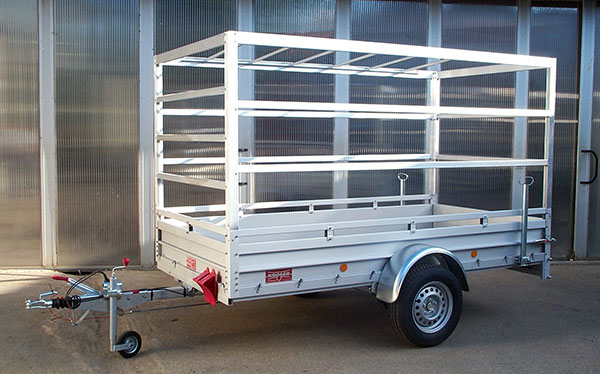 Koch 150.300.13 mit Hochplane 180cm lichte Innenhöhe + 2 Heckstützen