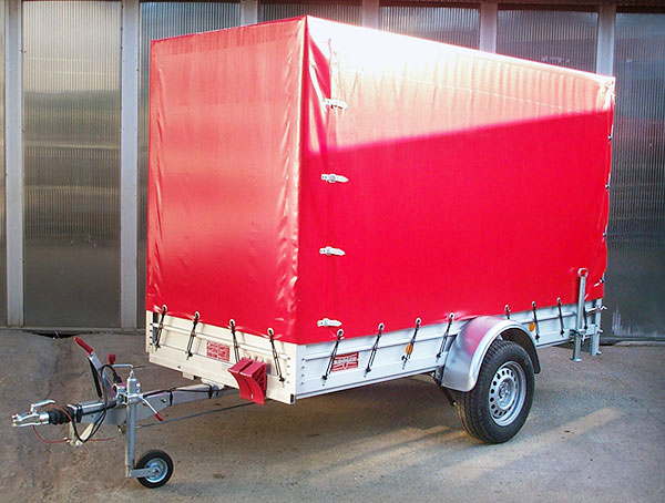 Koch 150.350.13 mit Hochplane 180cm lichte Innenhöhe + 2 Heckstützen
