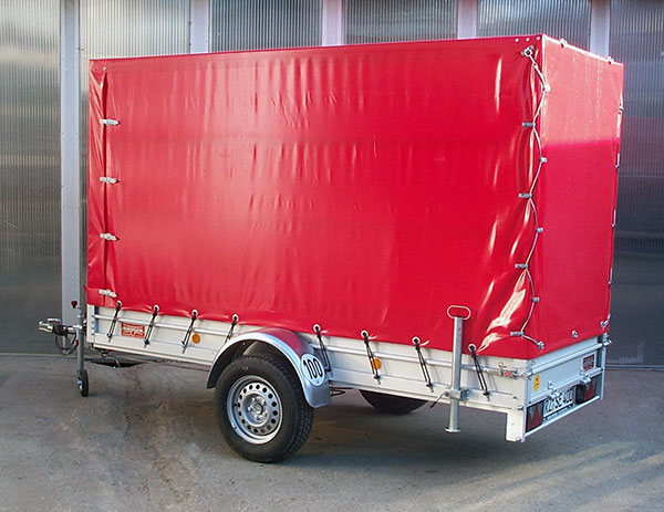 Koch 150.350.13 mit Hochplane 180cm lichte Innenhöhe + 2 Heckstützen
