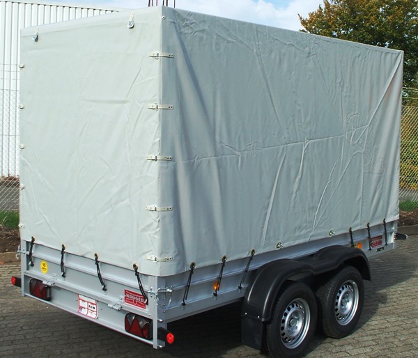 Koch 150.300.20 mit originaler Koch Hochplane(H-Line) 180cm Innenhöhe, in grau und 6 Zurrösen