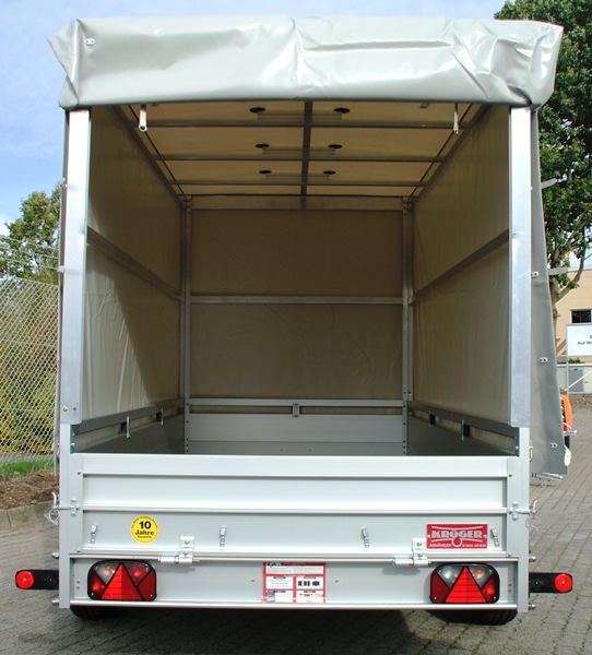 Koch 150.300.20 mit originaler Koch Hochplane(H-Line) 180cm Innenhöhe, in grau und 6 Zurrösen