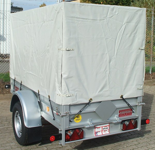 Koch B1000 mit originaler Koch Hochplane(H-Line) 130cm Innenhöhe, in grau