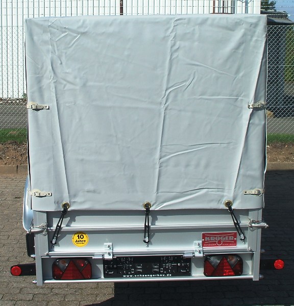 Koch U4 Alu mit originaler Koch Hochplane(H-Line) 150cm Innenhöhe, in grau