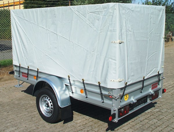 Koch U4 Alu mit originaler Koch Hochplane(H-Line) 150cm Innenhöhe, in grau