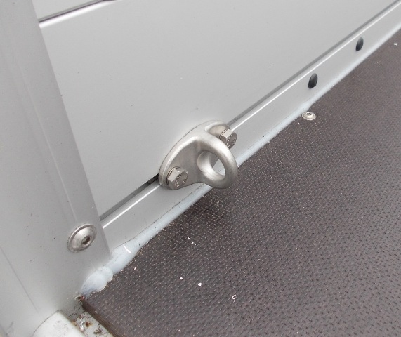 Koch U7 - Aluanhänger mit Reling und 6 Zurrösen, 750kg, 300x150cm