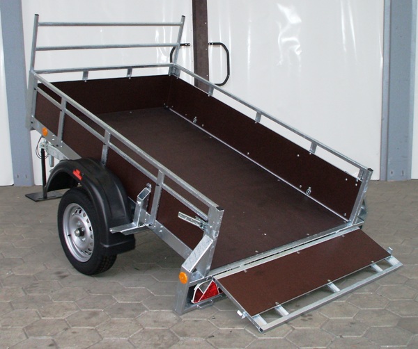 Pongratz LPA 230/12 U-Holz (Z )-K, ankippbar, Holzbordwände