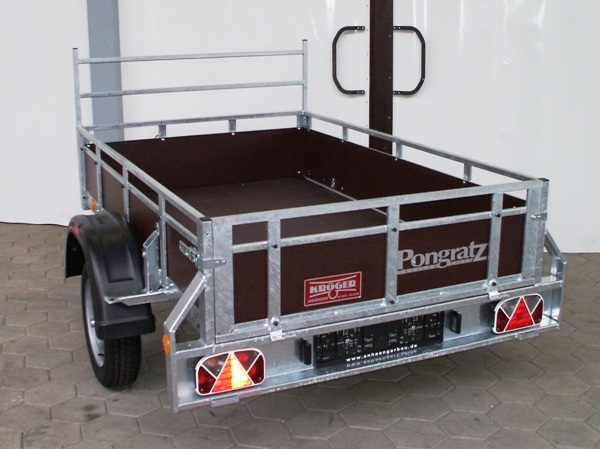 Pongratz LPA 230/12 U-Holz (Z )-K, ankippbar, Holzbordwände