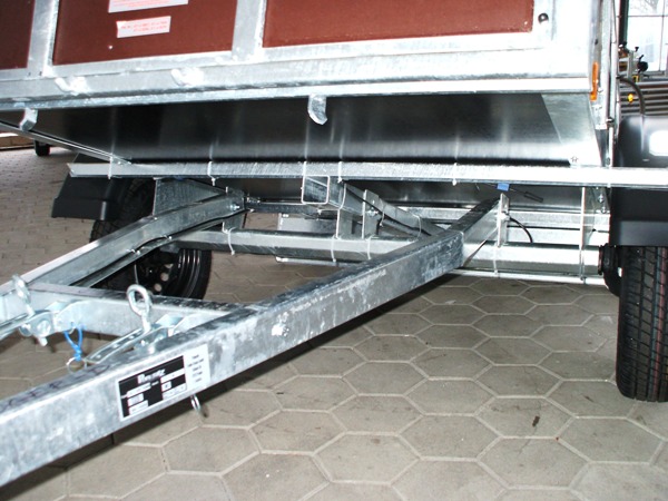 Pongratz LPA 230/12 U-Holz (Z )-K, ankippbar, Holzbordwände