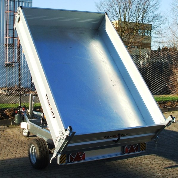 Heckkipper Pongratz RK 2300/15 G-AL 1500kg mit Handpumpe, Bereifung 10Zoll
