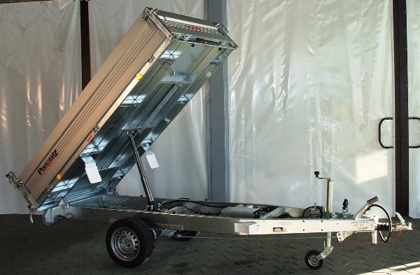 Heckkipper Pongratz RK 2600/15 G-AL 1800kg mit E- und Handpumpe, Bereifung 13Zoll