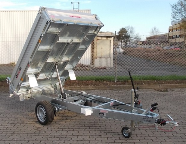 Heckkipper Pongratz RK 2300/15 G-AL 1800kg mit Handpumpe, Bereifung 13Zoll
