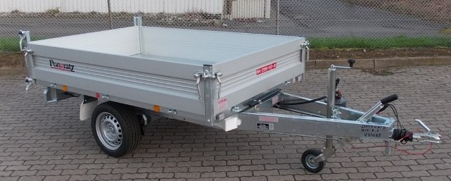 Heckkipper Pongratz RK 2300/15 G-AL 1800kg mit Handpumpe, Bereifung 13Zoll