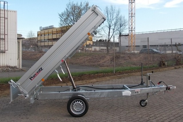 Heckkipper Pongratz RK 2600/15 G-AL 1800kg mit Handpumpe, Bereifung 13Zoll