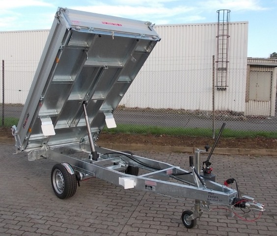 Heckkipper Pongratz RK 2600/15 G-AL 1800kg mit Handpumpe, Bereifung 13Zoll