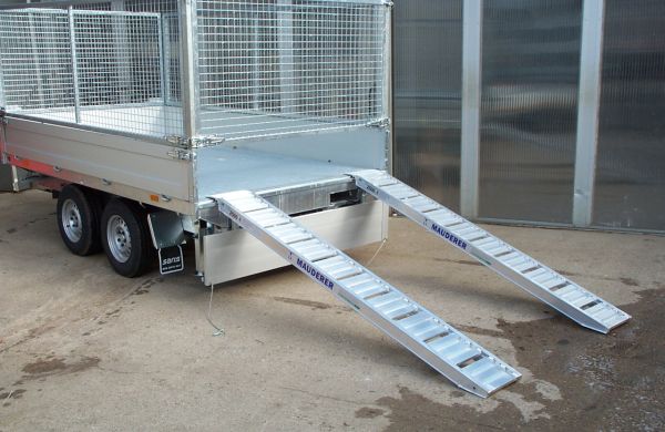 Saris PKL 40, mit Gitteraufsatz, E-Pumpe, Stützen u. Rampen