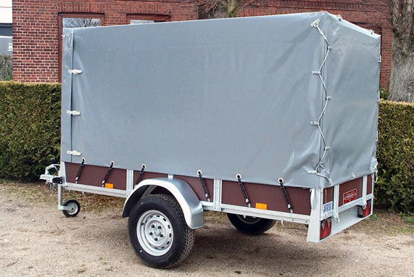Saris H2 Woody mit Hochplane 140 cm lichte Innenh�he inkl.St�tzrad